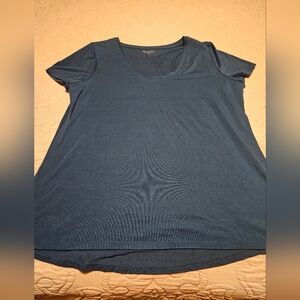 Athleta, Green/ Teal Tee Womens 1X